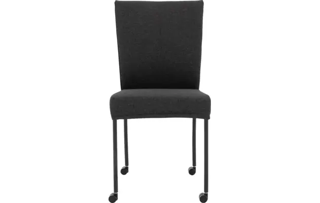 Goossens eetkamerstoel funk grijs stof - 8191003-01