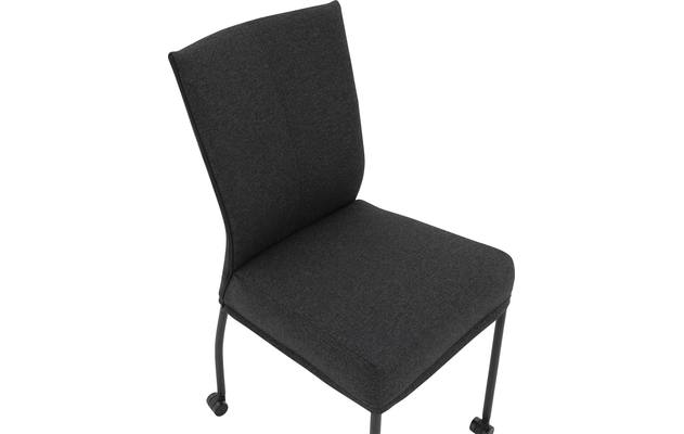 Goossens eetkamerstoel funk grijs stof - 8191003-05