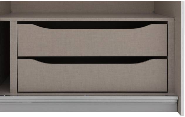 Goossens basic kledingkast memphis completo wit hoogwaardig meubelplaat - 8191029-04