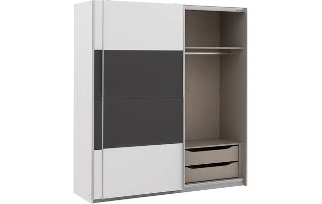 Goossens basic kledingkast memphis completo wit hoogwaardig meubelplaat - 8191029-09-versie2