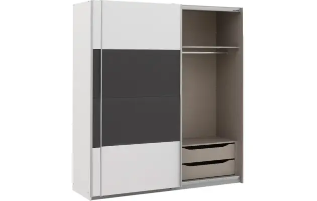 Goossens basic kledingkast memphis completo wit hoogwaardig meubelplaat - 8191029-09-versie2