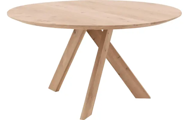 Goossens eettafel het gesprek blank eiken - 8191059-02