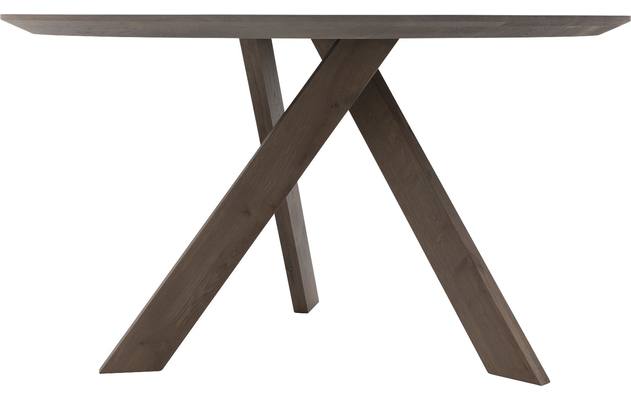 Goossens eettafel het gesprek donker bruin eiken - 8191060-06
