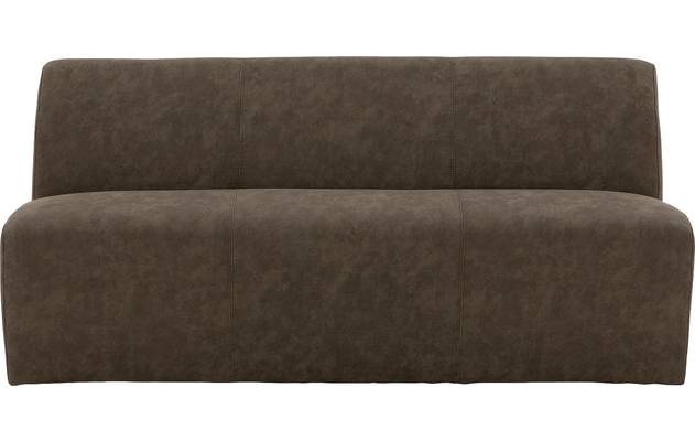Goossens eetkamerbank montana groen microvezel - 8191119-02