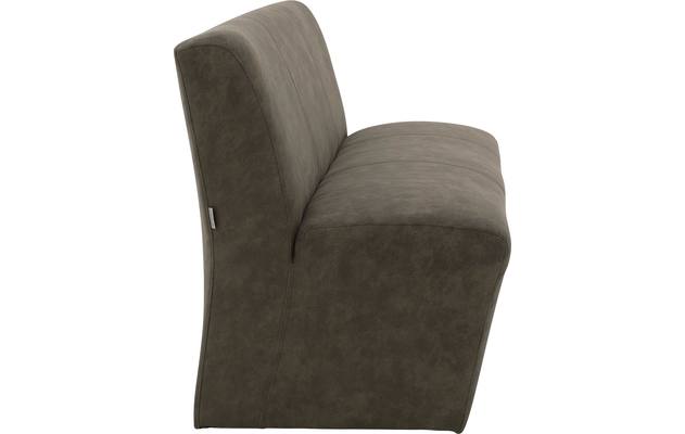 Goossens eetkamerbank montana groen microvezel - 8191119-04