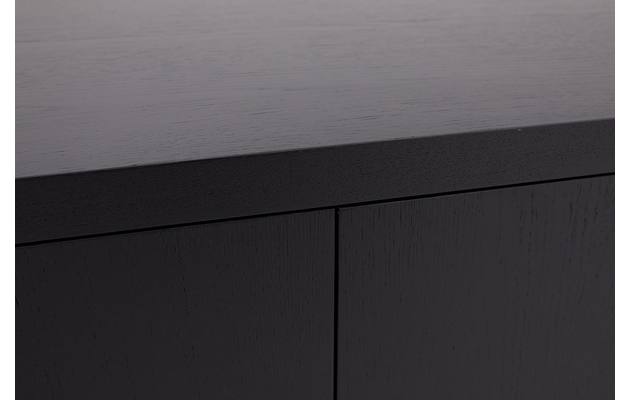 Goossens tv meubel barcelona zwart eiken - 8191164-07