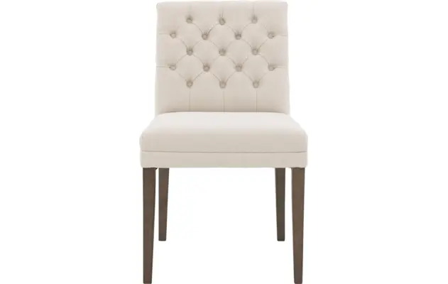 Goossens eetkamerstoel pearl wit stof - 8191167-01