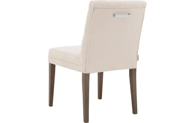 Goossens eetkamerstoel pearl wit stof - 8191167-05