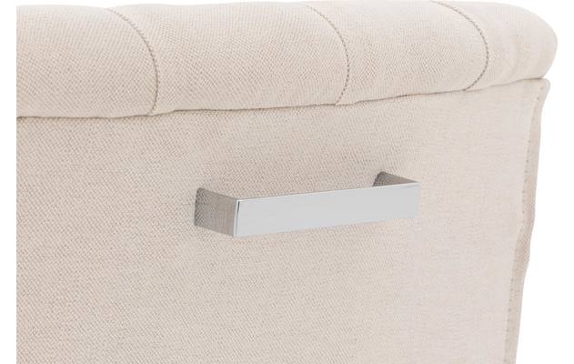 Goossens eetkamerstoel pearl wit stof - 8191167-06
