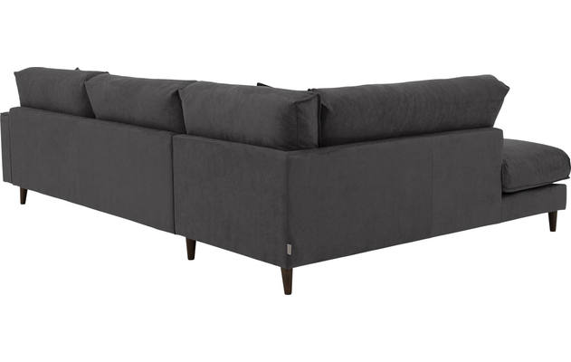 Goossens hoekbank jonas grijs stof - 8191185-1456-06-gespiegeld