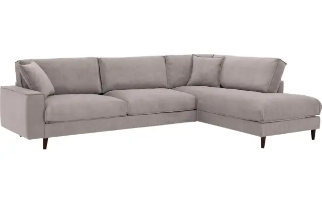 Goossens hoekbank jonas beige stof - 8191185-1459-02