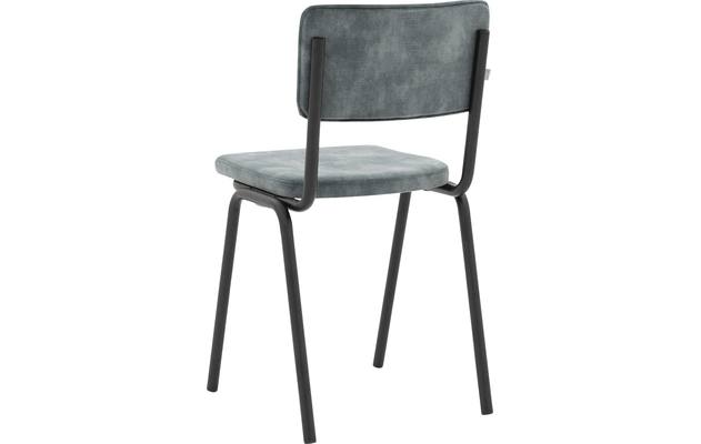 Goossens eetkamerstoel chaplin grijs stof - 8191698-05