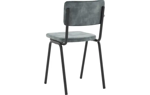 Goossens eetkamerstoel chaplin grijs stof - 8191698-05