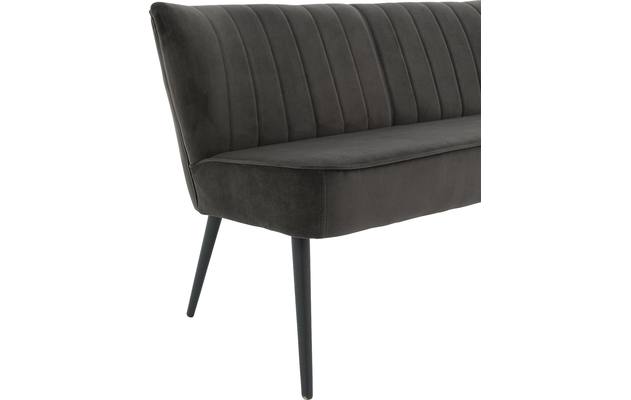 Goossens eetkamerbank rob bruin stof - 8191699-03