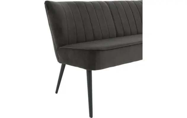 Goossens eetkamerbank rob bruin stof - 8191699-03