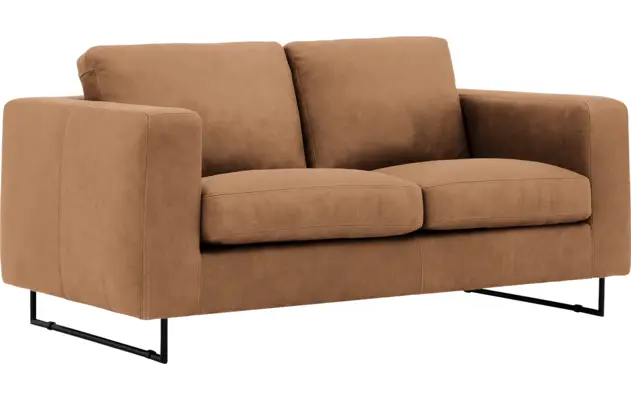 Goossens excellent zitbank jovani bruin leer - 8192111-419-02