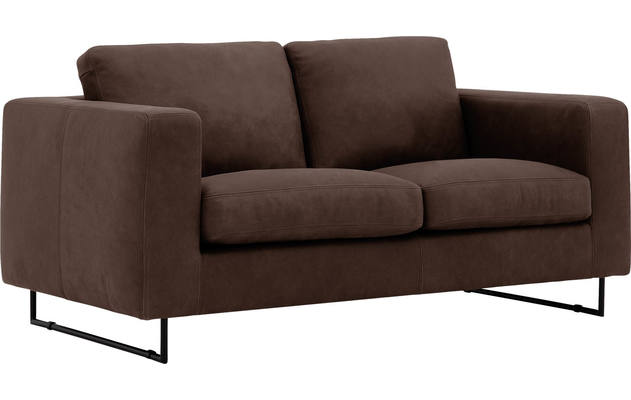 Goossens excellent zitbank jovani bruin leer - 8192111-420-02