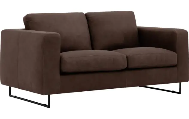 Goossens excellent zitbank jovani bruin leer - 8192111-420-02