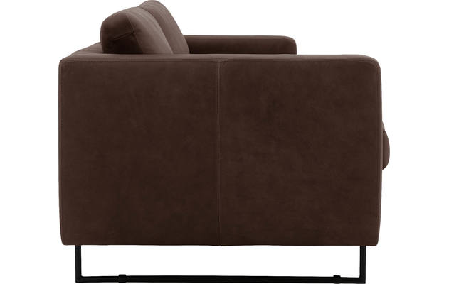 Goossens excellent zitbank jovani bruin leer - 8192111-420-03