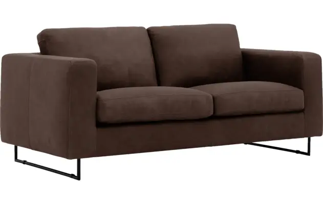 Goossens excellent zitbank jovani bruin leer - 8192112-420-02