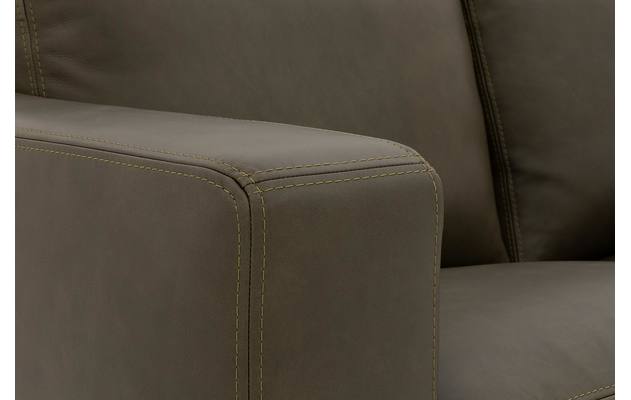 Goossens excellent zitbank jovani groen leer - 8192113-06