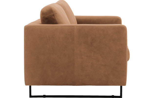 Goossens excellent zitbank jovani bruin leer - 8192113-419-03