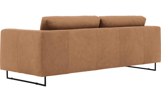 Goossens excellent zitbank jovani bruin leer - 8192113-419-05