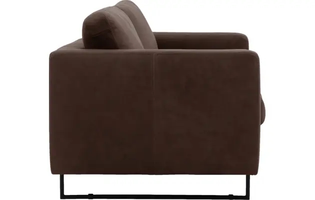 Goossens excellent zitbank jovani bruin leer - 8192113-420-03