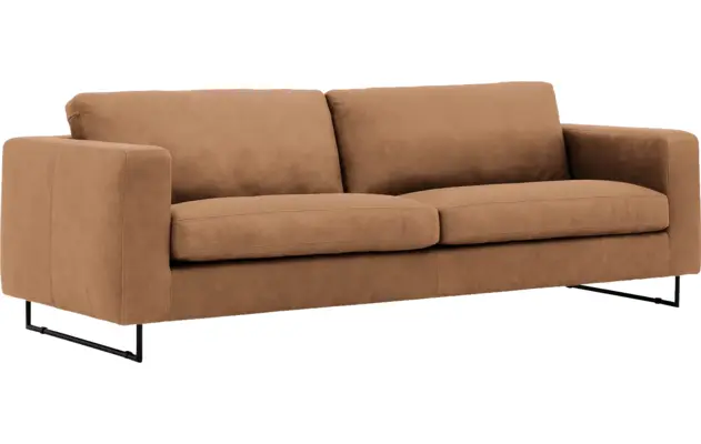 Goossens excellent zitbank jovani bruin leer - 8192114-419-02