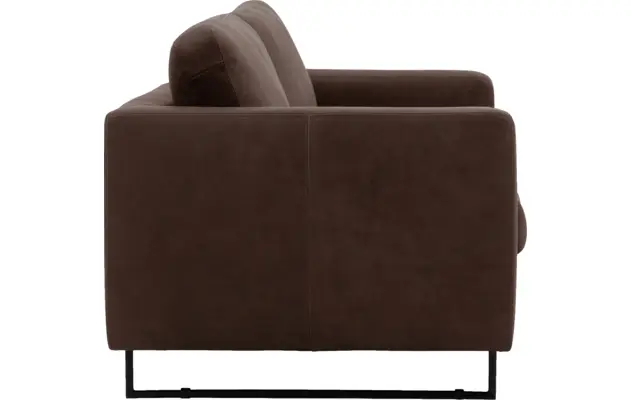 Goossens excellent zitbank jovani bruin leer - 8192114-420-03