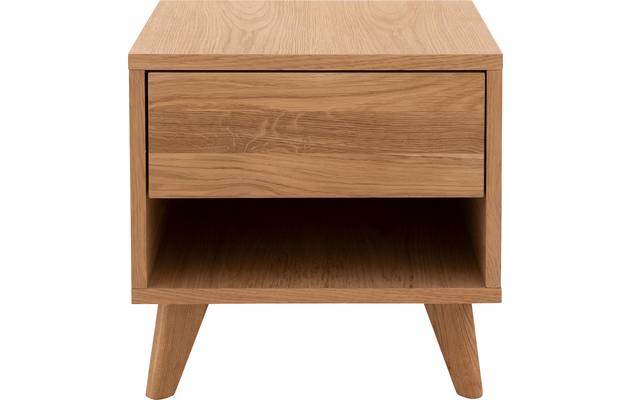 Goossens nachtkastje cosima blank eiken - 8192118-01