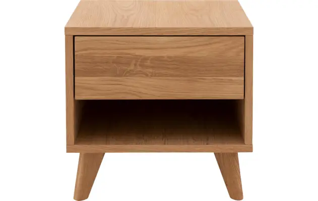 Goossens nachtkastje cosima blank eiken - 8192118-01