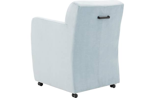 Goossens eetkamerstoel montana blauw stof - 8192119-03