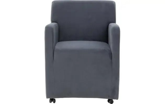 Goossens eetkamerstoel montana blauw stof - 8192121-01