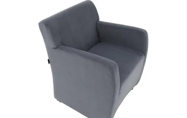 Goossens eetkamerstoel montana blauw stof - 8192121-03