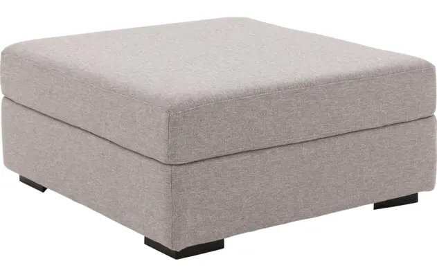 Goossens hocker lucca grijs stof - 8192538-02