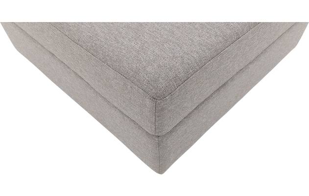 Goossens hocker lucca grijs stof - 8192538-03