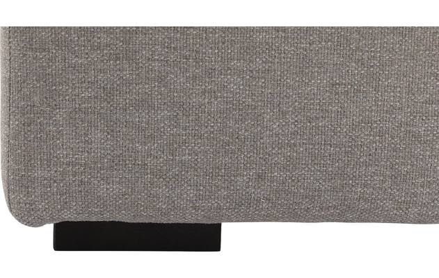 Goossens hocker lucca grijs stof - 8192538-04