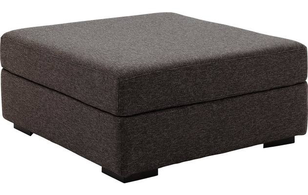 Goossens hocker lucca bruin stof - 8192538-470-02