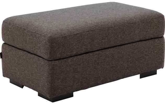 Goossens hocker lucca bruin stof - 8192539-470-02