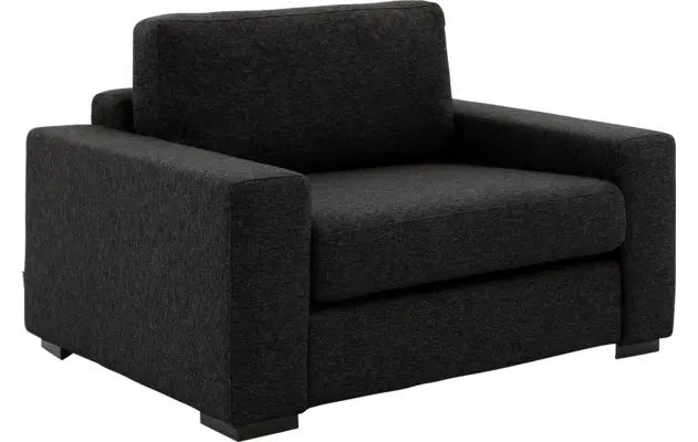 Goossens loveseat lucca grijs stof - 8192541-462-02