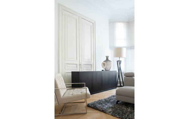 Goossens excellent vloerlamp marina zwart metaal - 8192589-02