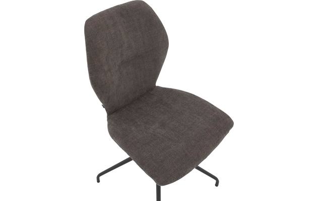 Goossens eetkamerstoel hera bruin stof - 8193203-05