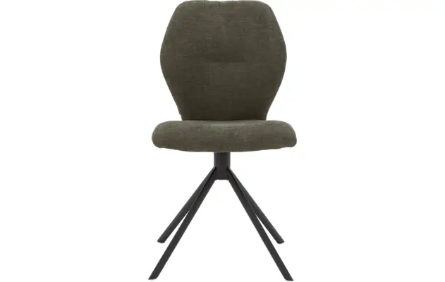 Goossens eetkamerstoel hera groen stof - 8193207-01