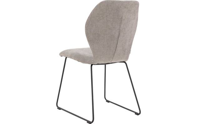 Goossens eetkamerstoel hera grijs stof - 8193208-03