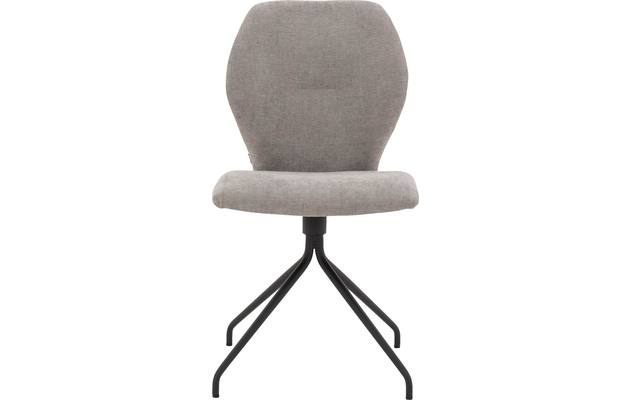 Goossens eetkamerstoel hera grijs stof - 8193209-01