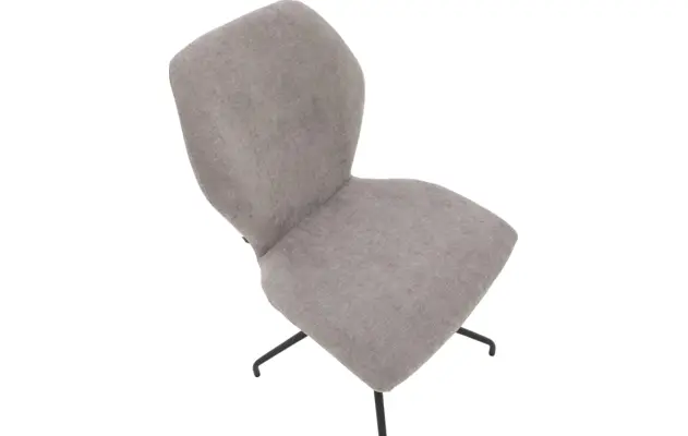 Goossens eetkamerstoel hera grijs stof - 8193209-05