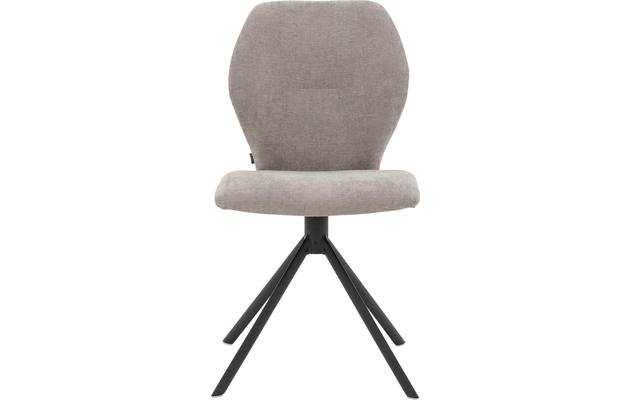 Goossens eetkamerstoel hera grijs stof - 8193210-01