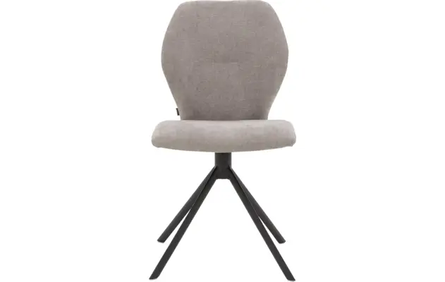 Goossens eetkamerstoel hera grijs stof - 8193210-01
