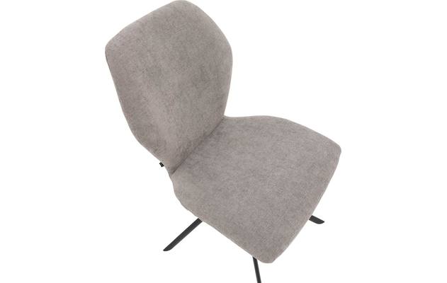 Goossens eetkamerstoel hera grijs stof - 8193210-05